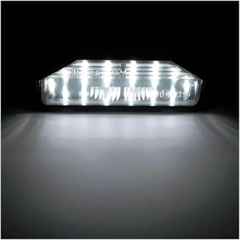 DEMULAX 2Pcs White License Plate Light for Mazda - Image 2
