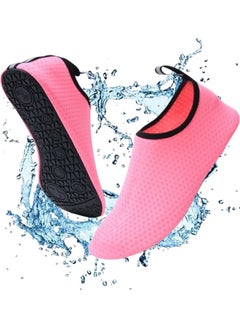 TAPIT Water Shoes Womens Mens Beach Shoes Quick-Dry Barefoot Aqua Shoes Socks Snorkeling Shoes Water Socks for Outdoor Beach Swim Surf Walking Yoga (A)  - Image 1