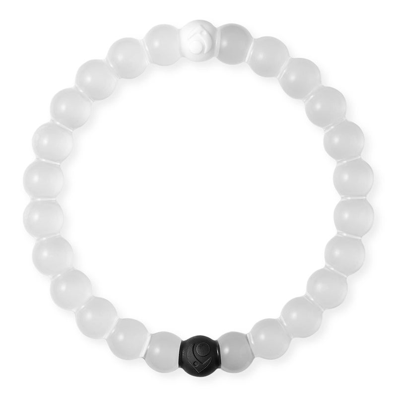 Lokai Beaded Bracelets for Women & Men, Classic Clear Style - Mental Health Awareness Bracelet Encourages Mental Wellness Slides-On for Comfortable Fit - Silicone Stretch Bead Bracelet Jewelry - Image 1