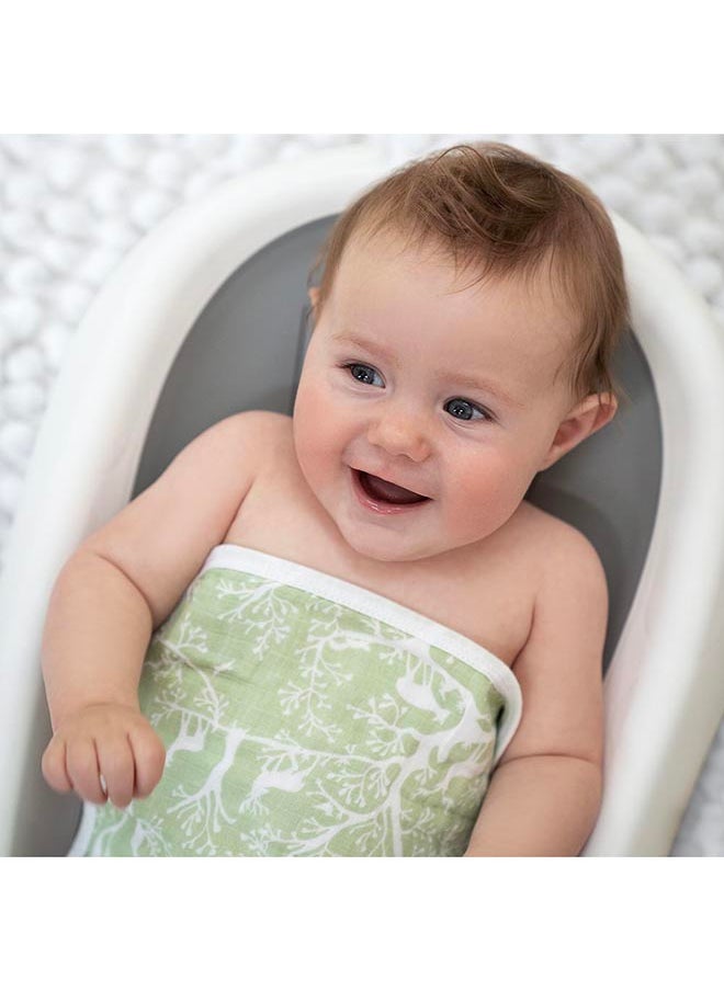 aden + anais Pack Of 3 Essentials Muslin Washcloth - Harmony  - Image 3