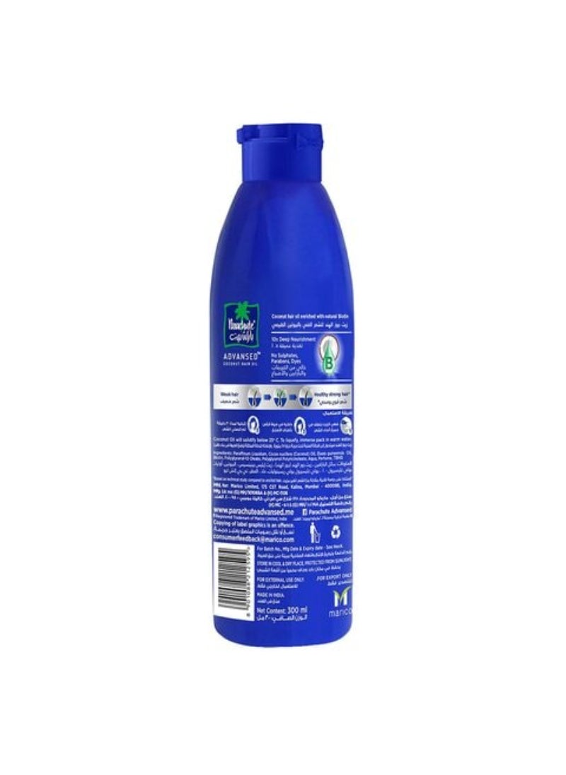 Parachute Parachute Advansed Coconut Hair Oil With Biotin Clear 300ml 