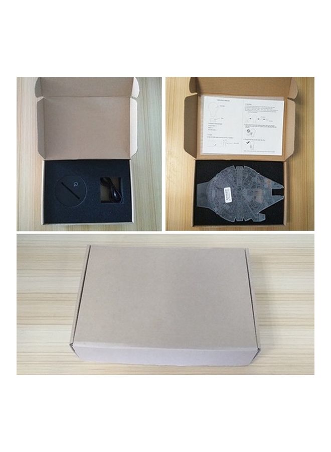 NIBEMINENT Umbrella Shape 3D LED Vision Light Table Lamp Multicolour - Image 4