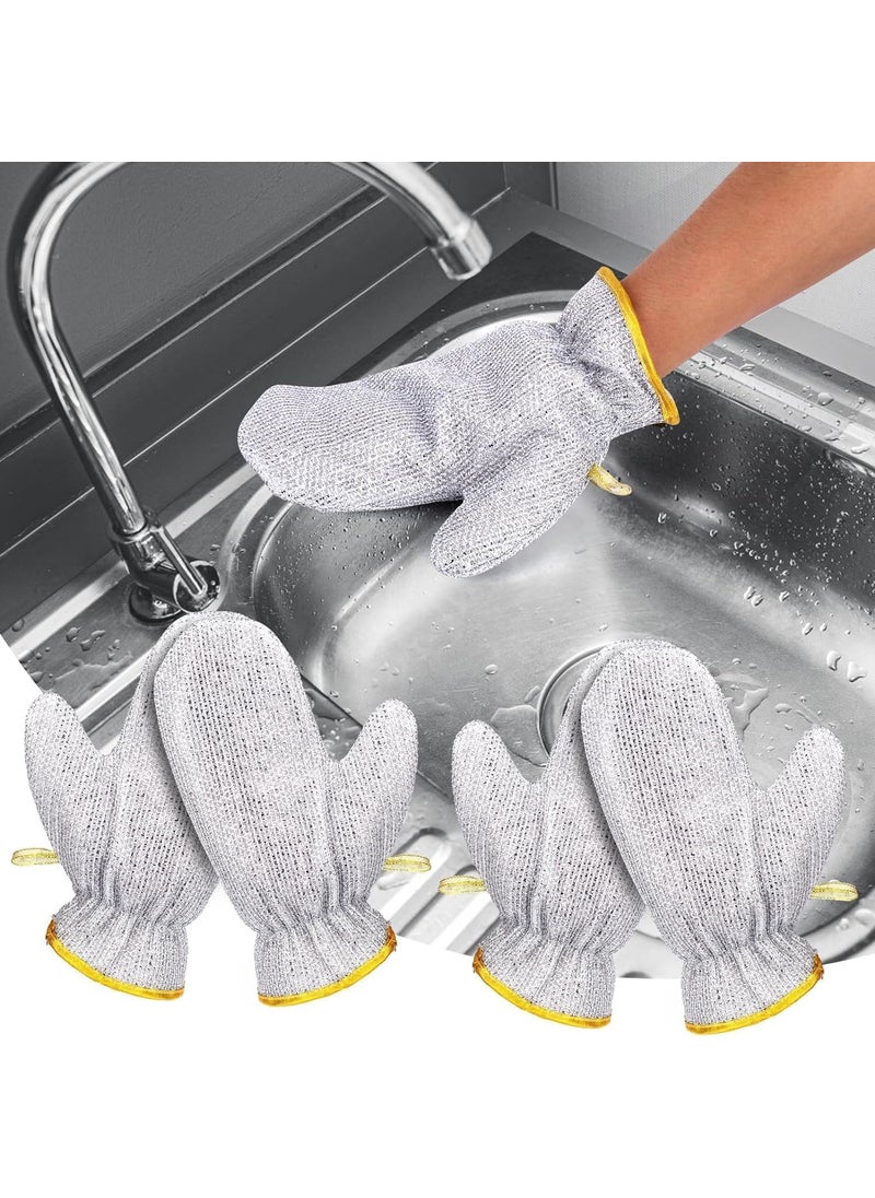 Pamidhar Pamidhar Dishwashing Hand Gloves Waterproof NonScratch Kitchen Cleaning Gloves Reusable for Washing Dishes Pots Pans and Sinks HeatResistant Durable  - Image 1