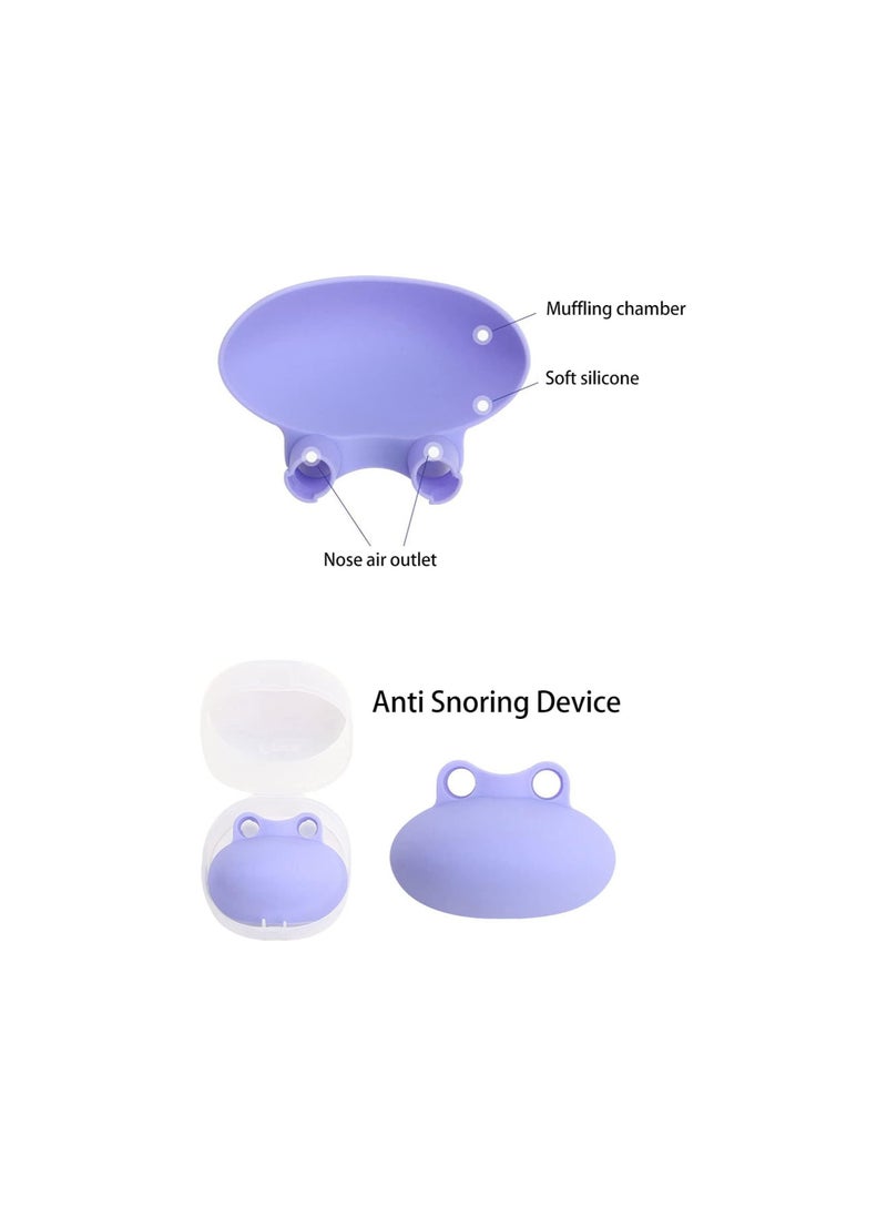 SYOSI - Anti Snoring Devices, Snore Prevention Device, Snoring Solution Devices, Work Portable Soft Silicone Anti Snoring Nose Vents Plugs Sleep Aids, For Child(One Anti-Snoring Device + 2 Nasal Obstructions) - Image 1