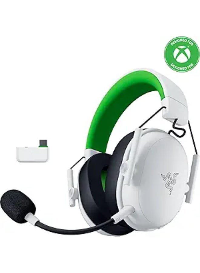 Razer BlackShark V3 X HyperSpeed Wireless Gaming Headset, Xbox – 2.4 GHz Wireless, Bluetooth, USB Wired , TriForce 50 mm Drivers , Detachable Mic , Up to 70 Hr Battery - White | RZ04-05420300-R3M1 - Image 1