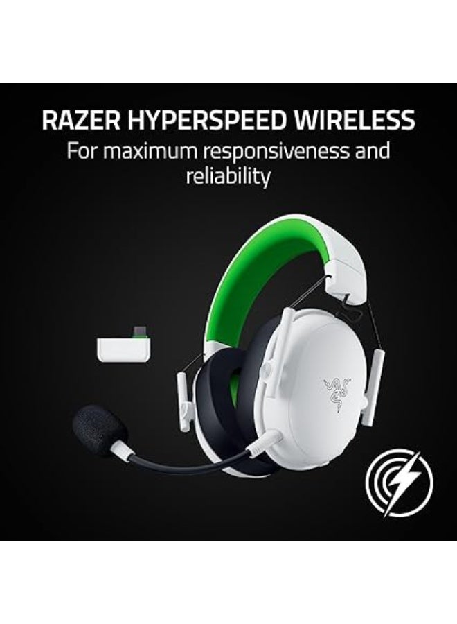 Razer BlackShark V3 X HyperSpeed Wireless Gaming Headset, Xbox – 2.4 GHz Wireless, Bluetooth, USB Wired , TriForce 50 mm Drivers , Detachable Mic , Up to 70 Hr Battery - White | RZ04-05420300-R3M1 - Image 3