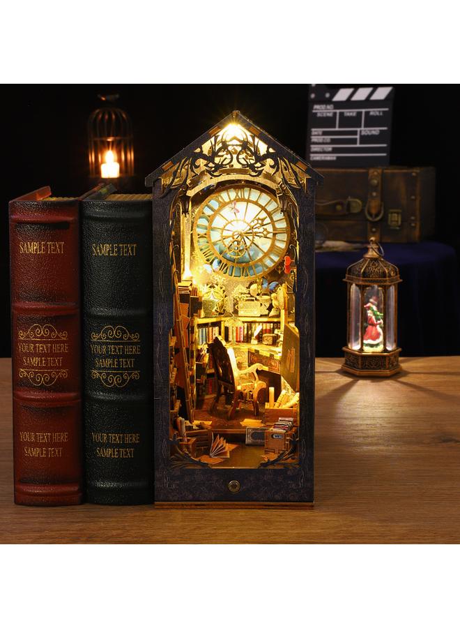 Bluejw Jiate Diy Hut Detective Famous Club 3d Three-dimensional Assembly Book House Miniature Model Building Toys For Men And Women - Image 2