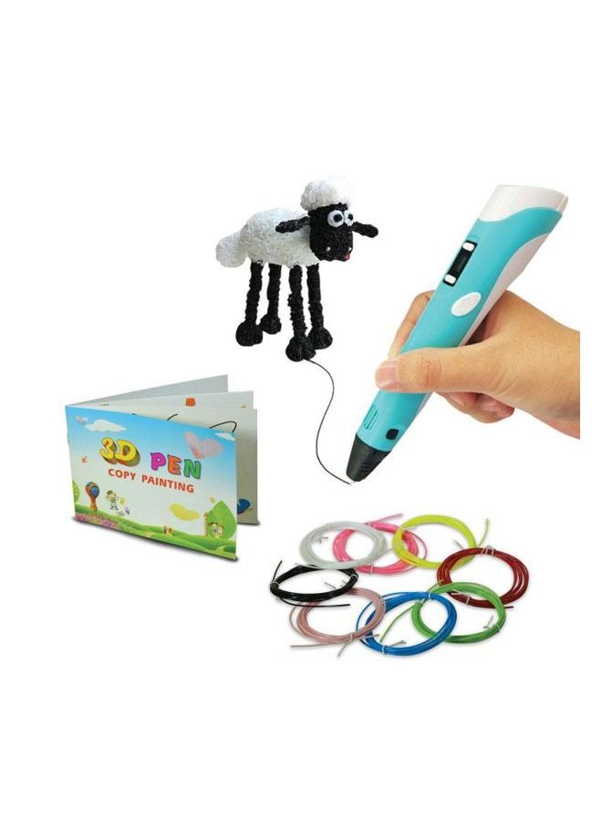 3D Printing Pen Super Kit- Includes 8 Starter Colors of PLA Filament  - Image 1