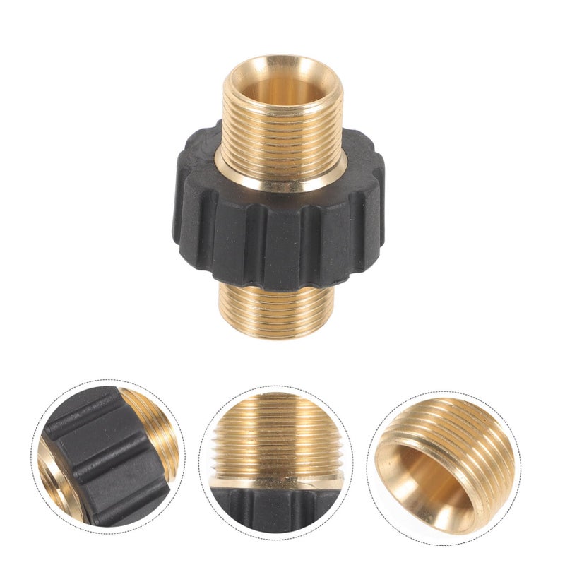 14 Holes Pressure Washer Nozzle Connector High Pressure Hose Adapter For Car Wash And Garden - Image 3