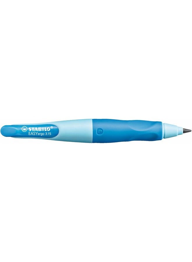 STABILO EASYergo 3.15mm Mechanical Pencil Left Handed - Light Blue/Dark Blue - Image 2