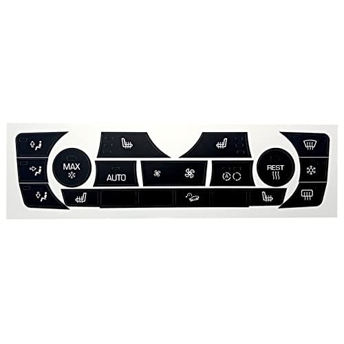 Ombialo AC Dash Button Repair Kit, Stickers Decals Compatible with BMW 3 Series 2006-2011, 1pc (BMW-3 Series) - Image 5