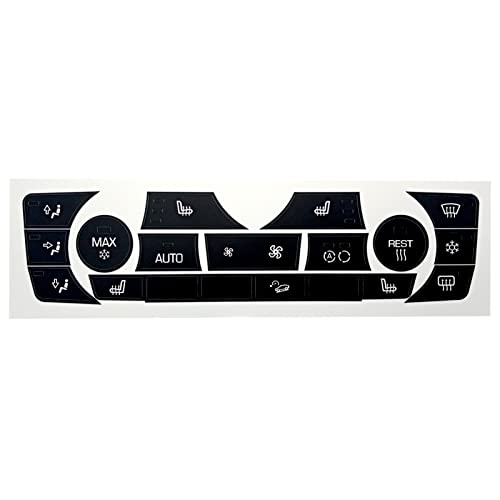 Ombialo AC Dash Button Repair Kit, Stickers Decals Compatible with BMW 3 Series 2006-2011, 1pc (BMW-3 Series) - Image 1