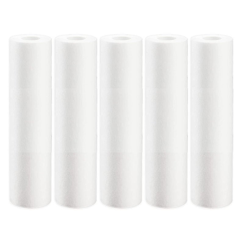 PLink Classic Spun Filters for Water Purifiers 100 Polypropylene Durable Long Lasting Qty 5 Size 10 Inch Suitable for All RO Water Purifiers - Image 1