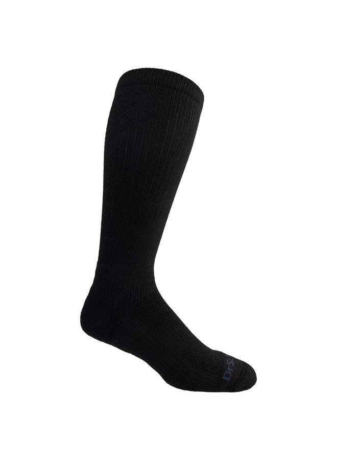 Dr. Scholl's Dr. Scholl's Men's Work Compression Over the Calf Sock, Black, 6.5-12 US - Image 1