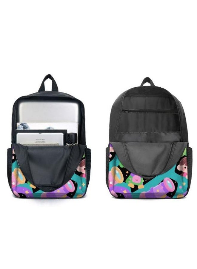 Bright Li Fire Fashion is unlimited! Cartoon bag three-piece set, suitable for a variety of scenes for students and teenagers (available for students, children, friends on outings, mountain climbing, school, etc.) - 49 - Image 4