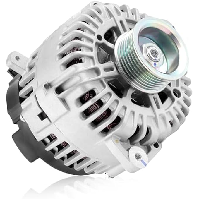 Farrme 11256 Car Alternators 130 Amp, 7-Groove Pulley Fit for Nissan Armada Frontier Pathfinder Titan Xterra Equator, for Infiniti QX56 Automotive Replacement Alternators 23100-ZH00A, 23100-ZH00B - Image 1