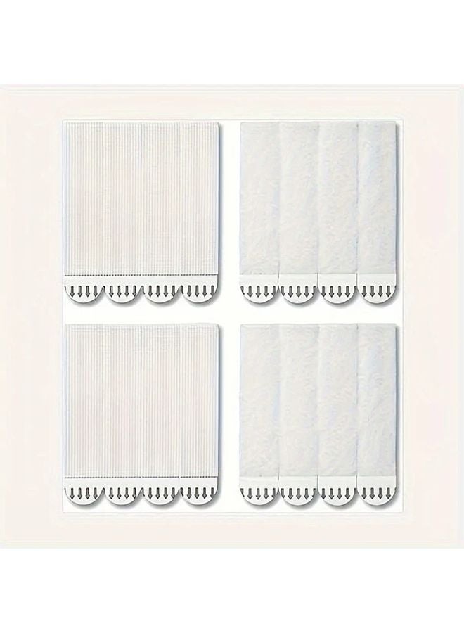 24 Pairs Heavy Duty Picture Hanging Kit Removable Waterproof No Damage Adhesive Wall Hooks - Image 4