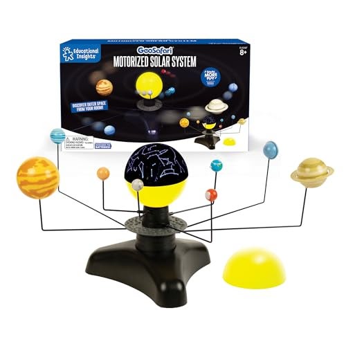 Educational Insights GeoSafari Motorized Solar System Space Toys STEM Learning for Kids Model Planet Kit Science Classroom or Bedroom Decor Astronomy Sets and Gifts for Boys Girls Ages 8 - Image 1