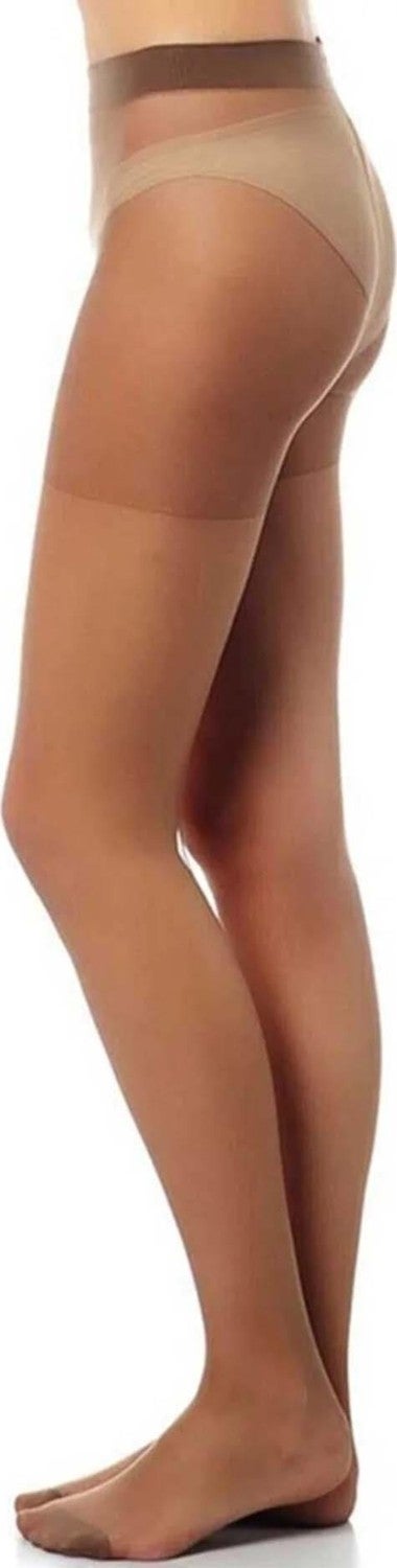 Müjde Women's 24 Pack 20 Denim Thin Reinforced Toe Durable Matte Pantyhose 