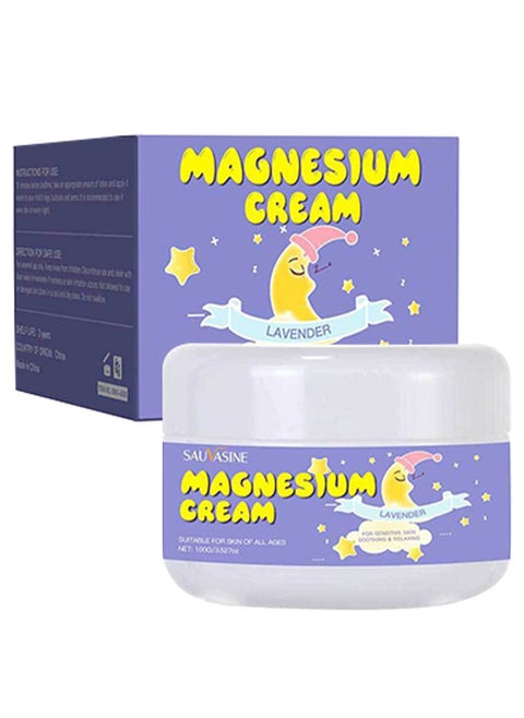 Magnesium Cream for Kids,Supports Sleep and Relaxation with Aloe Vera, Shea Butter and Lavender Essential Oil