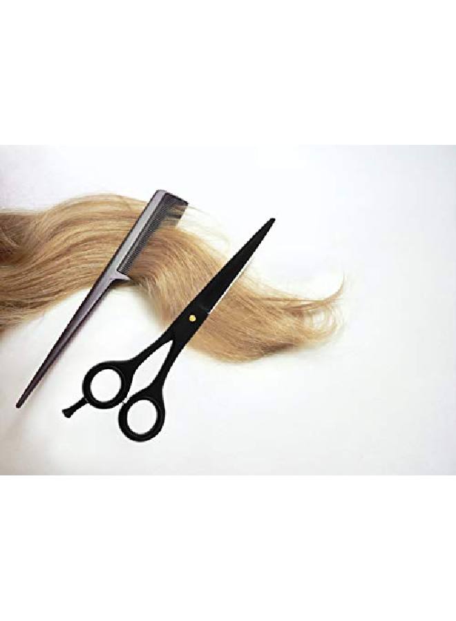 FACON Facón Professional Razor Edge Barber Hair Cutting Scissors Japanese Stainless Steel 6.5" Length Fine Adjustment Tension Screw Salon Quality Premium Shears (The Bravo) - Image 3