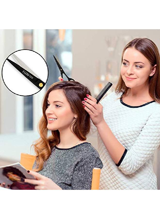 FACON Facón Professional Razor Edge Barber Hair Cutting Scissors Japanese Stainless Steel 6.5" Length Fine Adjustment Tension Screw Salon Quality Premium Shears (The Bravo) - Image 4