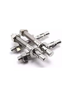 KNP KNP Stainless Steel Anchor Bolt 12x80mm Pack of 1 is a robust and versatile fastening solution designed to provide secure anchoring in various construction and industrial applications.  - Image 3