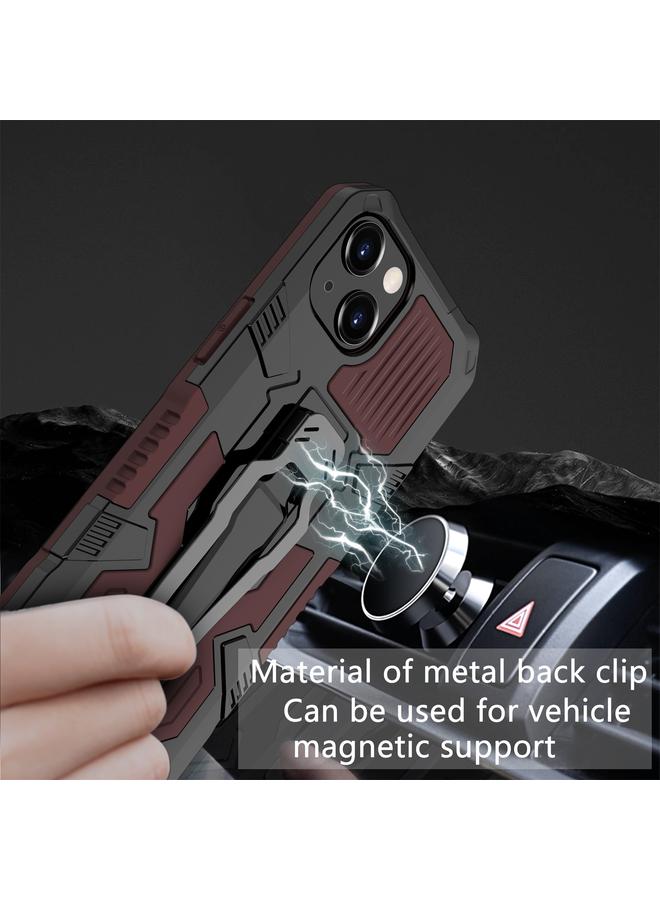 اس-توب جراب لهاتف iPhone 14 Pro Max مصنوع من مادة Machine Armor Warrior PC + جراب هاتف TPU - Image 5