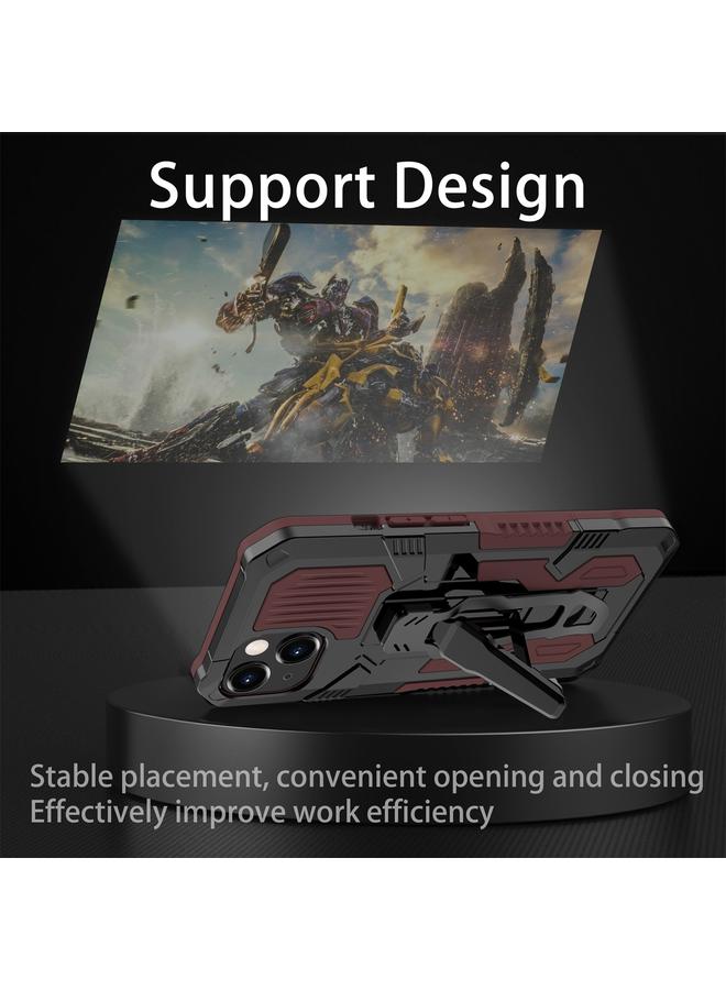 اس-توب جراب لهاتف iPhone 14 Pro Max مصنوع من مادة Machine Armor Warrior PC + جراب هاتف TPU - Image 4