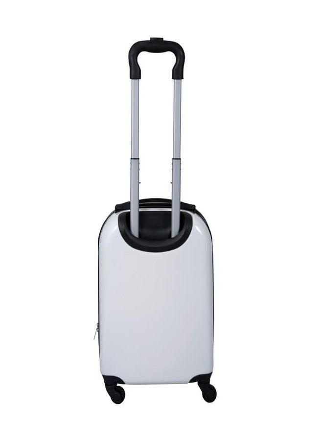 Polo Class Zoo White Bear Hard-Sided Polycarbonate Kids Trolley Bag -18 Inches - Image 2