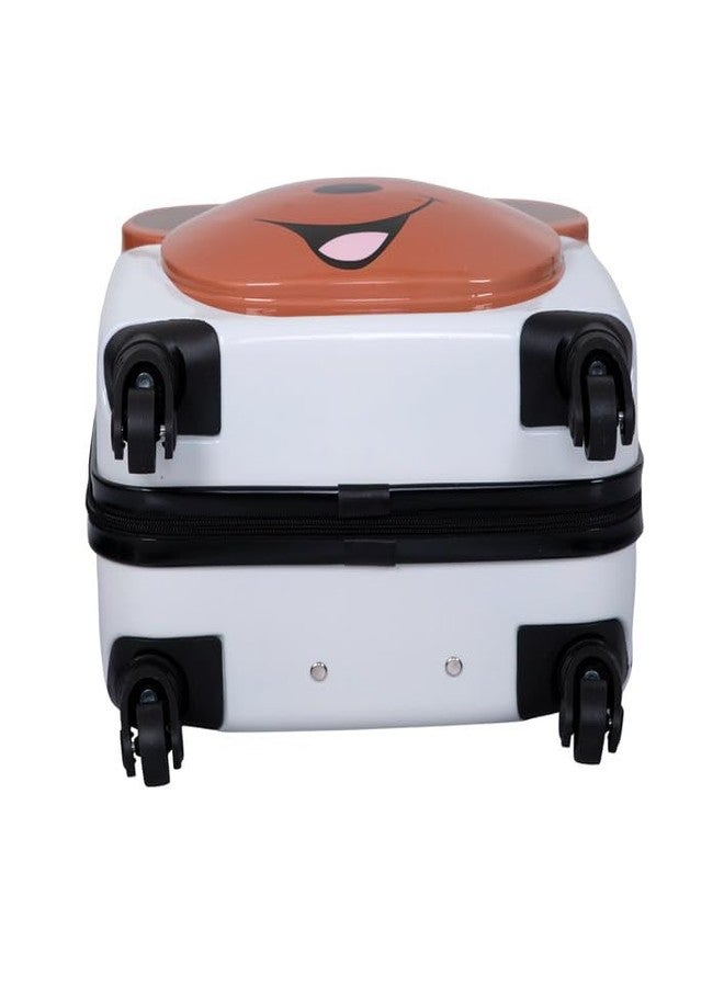 Polo Class Zoo White Bear Hard-Sided Polycarbonate Kids Trolley Bag -18 Inches - Image 4