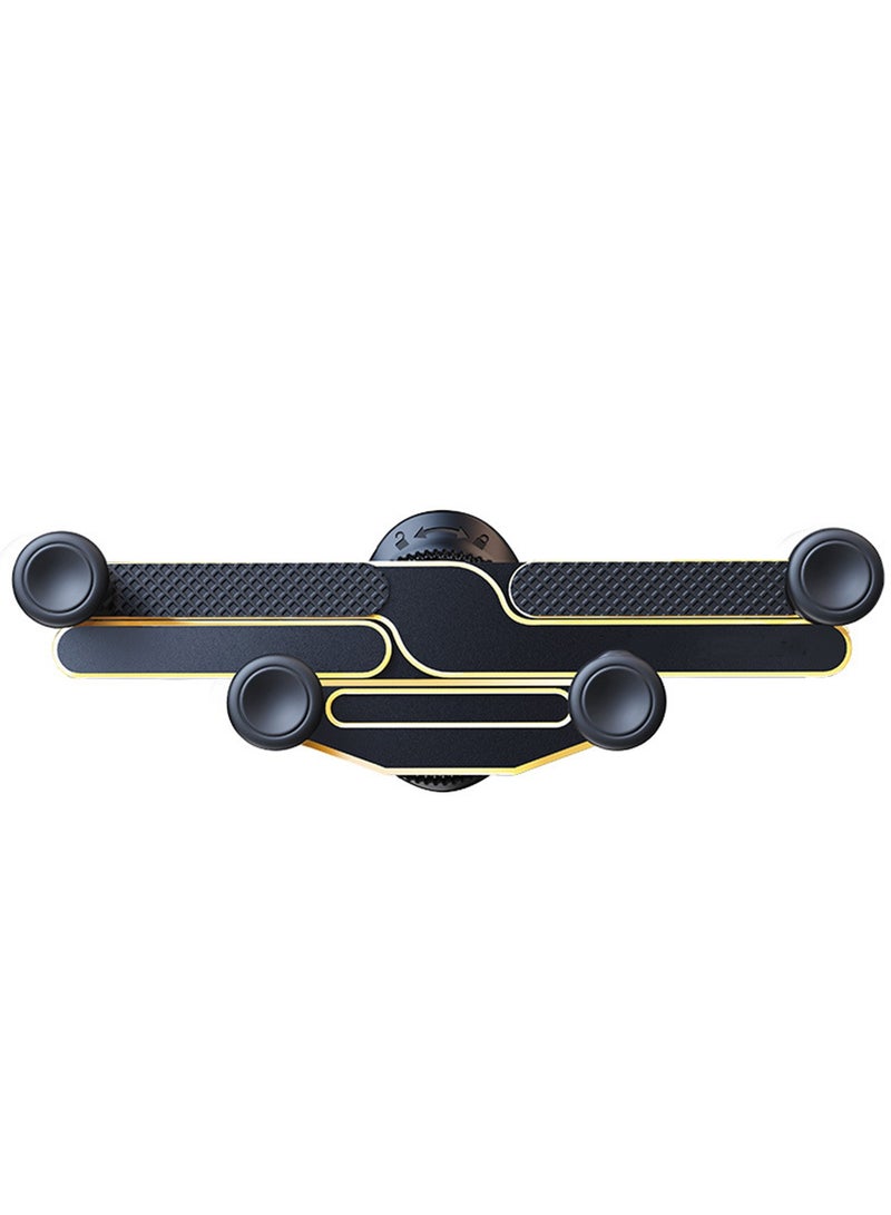 SYOSI Car Phone Holder Mount 2023 Upgrade, Gravity Air Vent Phone Mount, Hands-Free Car Phone Holder, Auto Lock, Compatible with Mobile Phones Under 7 Inches, Secure Mobile Holder for Car - Image 4