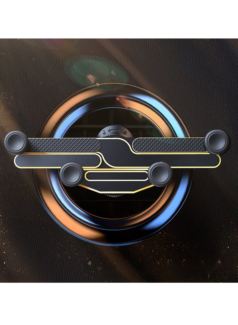 SYOSI Car Phone Holder Mount 2023 Upgrade, Gravity Air Vent Phone Mount, Hands-Free Car Phone Holder, Auto Lock, Compatible with Mobile Phones Under 7 Inches, Secure Mobile Holder for Car - Image 5