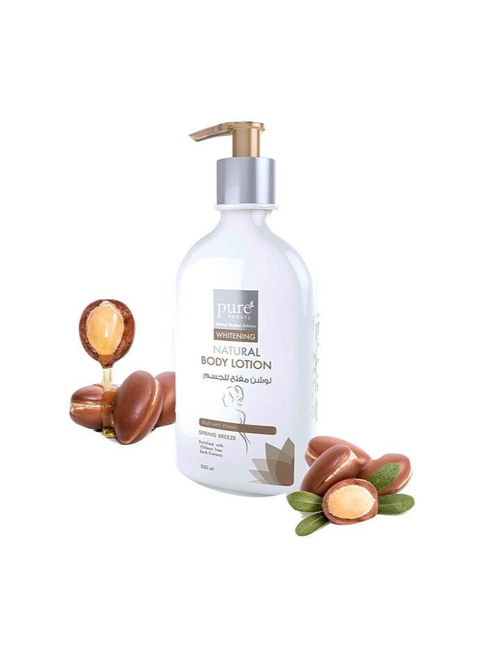 بيور بيوتي لوشن تبييض طبيعي للجسم من بيور بيوتي، ٣٣٠ مل - Image 1