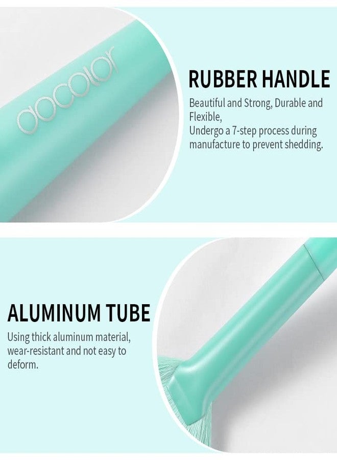 دوكولر فرشاة دوكولور الاحترافية لأحمر الخدود، فرشاة مكياج ناعمة مصنوعة من ألياف صناعية نباتية، مثالية لإبراز ملامح الوجه ودمجها مع مستحضرات التجميل البودرة والكريمية. - Image 3