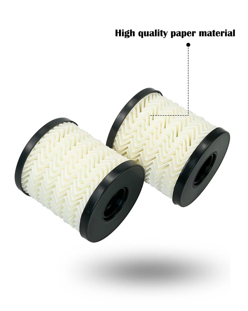 GUZIKO Oil Filter Kit 2 Pack Fit for Mini Cooper R56 R60 R58 R59 Countryman Clubman Paceman Coupe Replace 11427622446 - Image 5