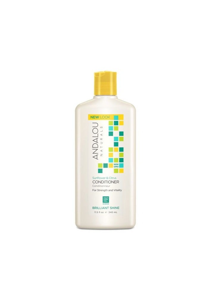 Andalou Natural Andalou Sunflower & Citrus Brilliant Shine Conditioner  - Image 1