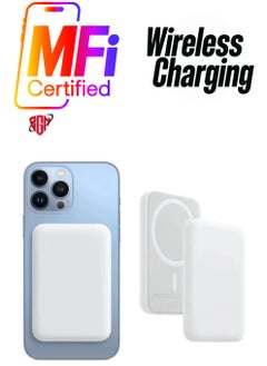 10000 mAh Magnetic MagSafe Wireless Portable Power Bank Charger