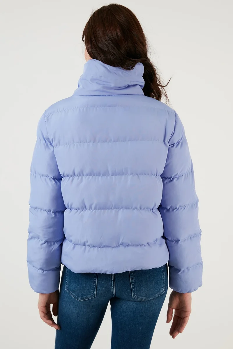Lela High Collar Puffed Short Coat Women's Coat 6020045