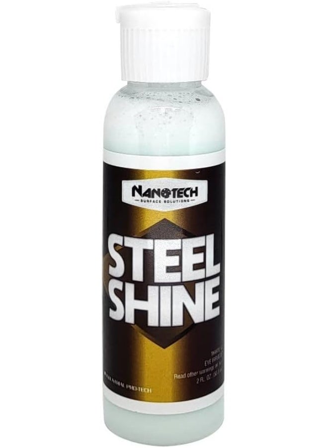 Nanotech Surface Solutions Steel Shine - Stainless Steel Deep Cleaner, Polish, Rejuvenator - Image 1