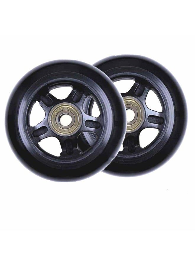 Oro 1 Pair Luggage Wheels Replacement 8024mm with 8mm(0.31") Bearings 35mm(1.37") 40mm(1.57") Axles Wrenchs Repair Set for Suitcae - Image 5