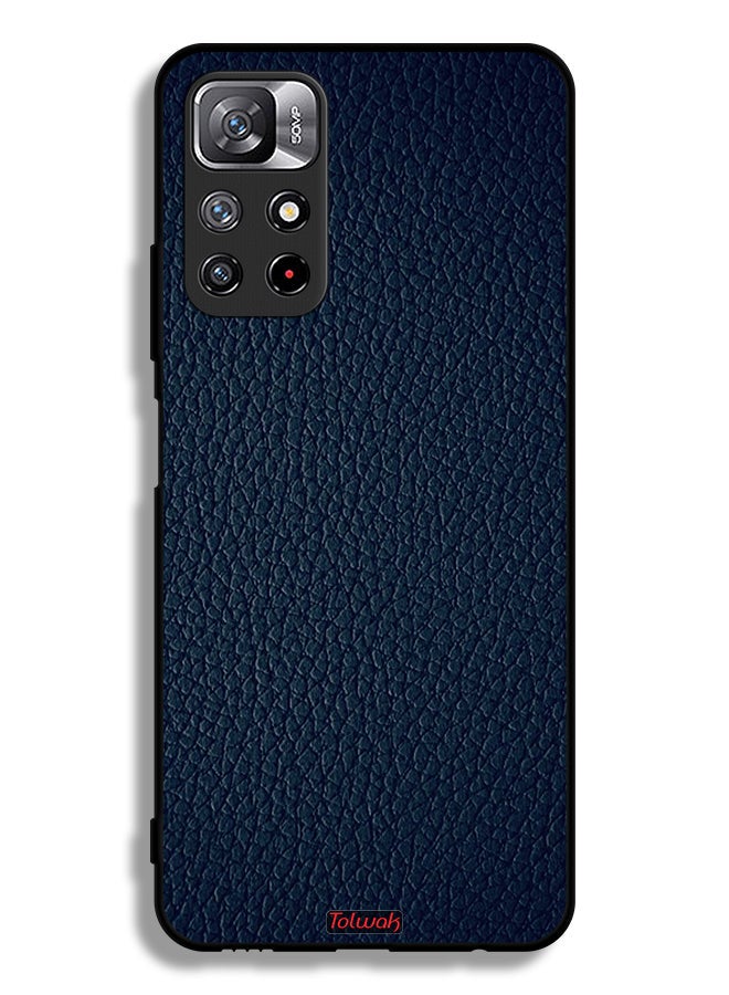 Tolwak Xiaomi Redmi Note 11S Protective Case Cover Leather Pattern - Image 2