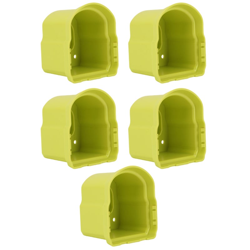 5PCS Battery Hanger Fit for P102 P103 P104 P105 P107 P108 P109 14.4V-18V Lithium Ion Battery Reusable Wall Mount Holder - Image 2