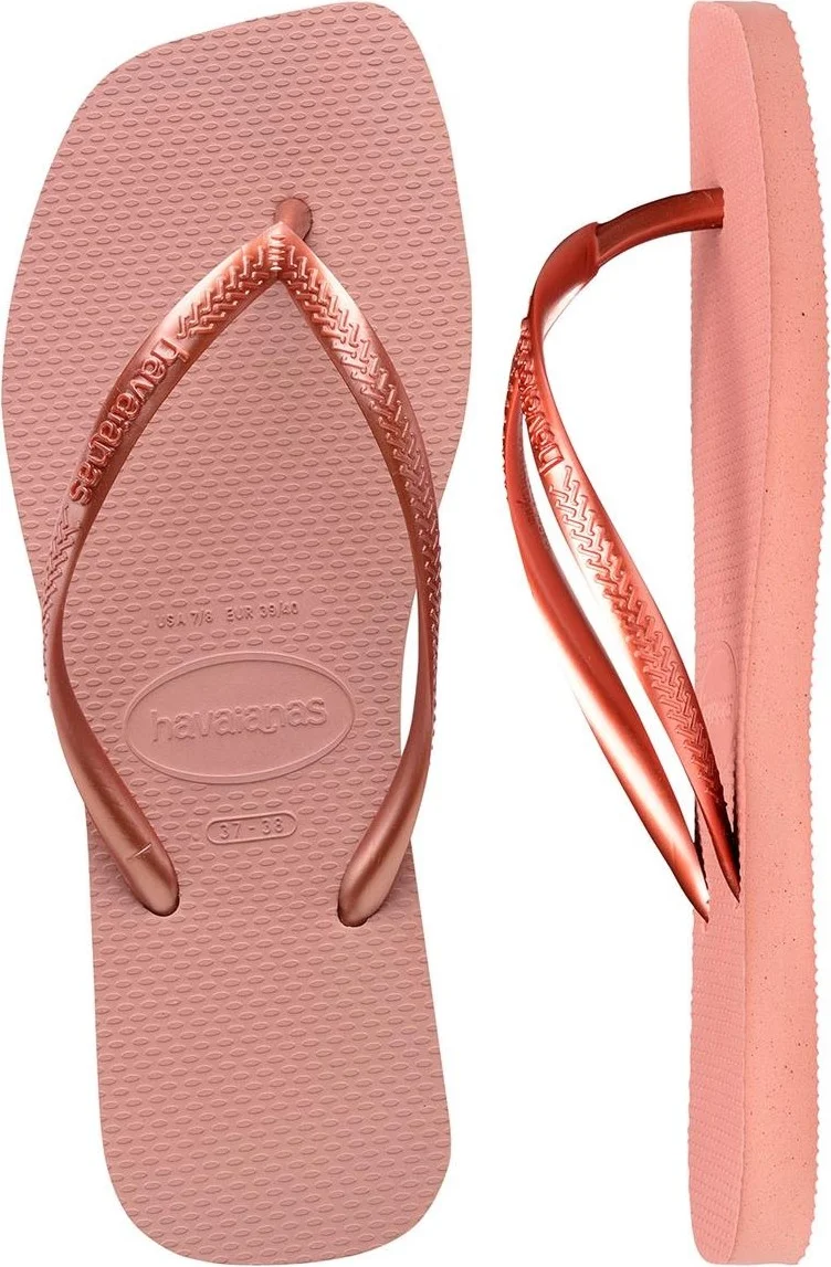 havaianas Square Crocus Rose Pink Women's Slippers