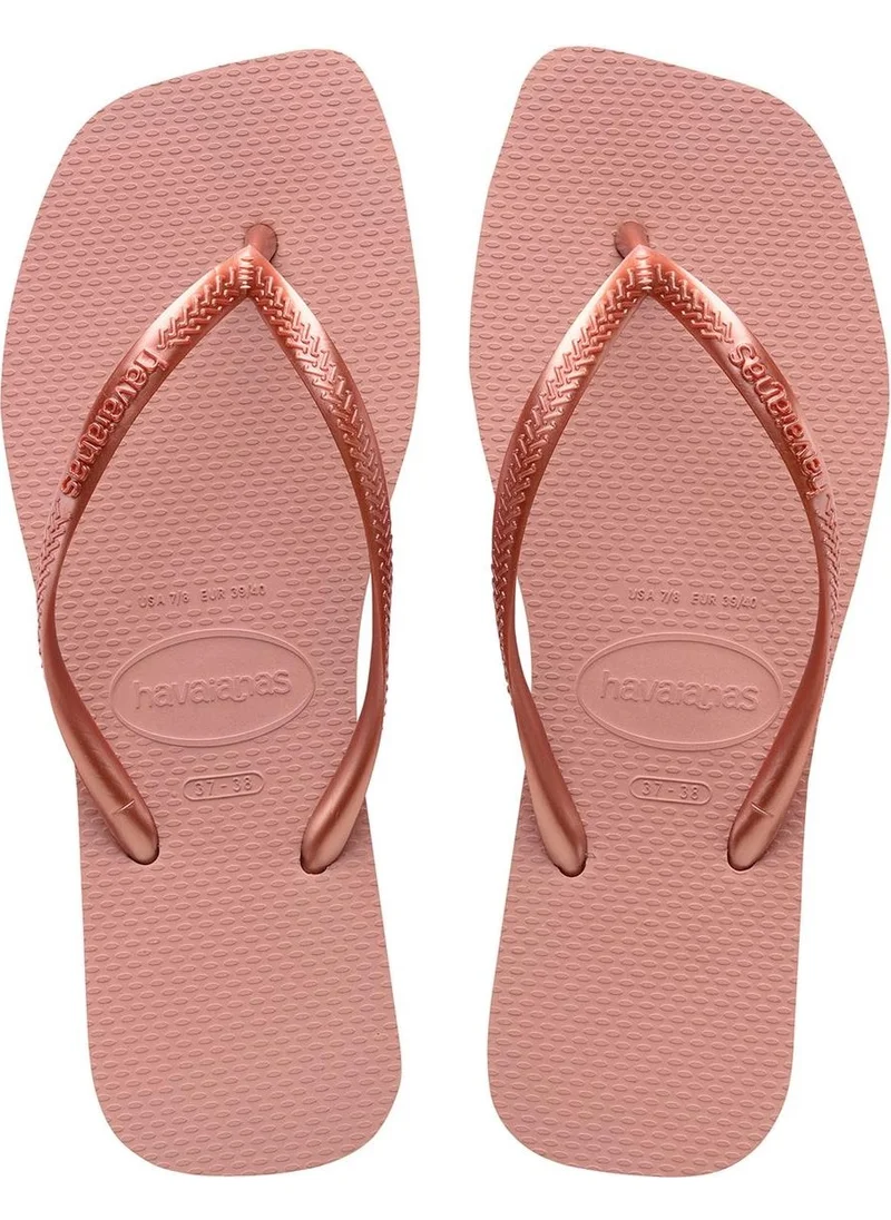 havaianas Square Crocus Rose Pink Women's Slippers