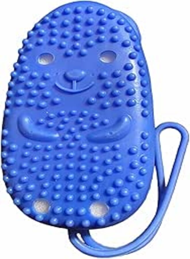Silicone Body Bath Loofah-Blue