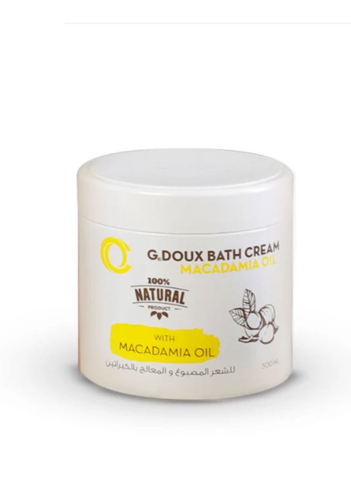 G.DOUX Soft Bath Cream Macadamia oil 500 ml  - Image 1