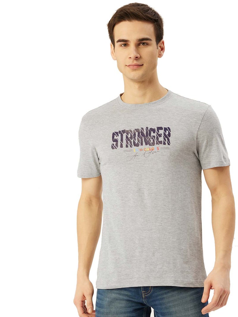 amswan PREMIUM COTTON PRINTED HALF SLEEVE CREW NECK T-SHIRTS - Image 1