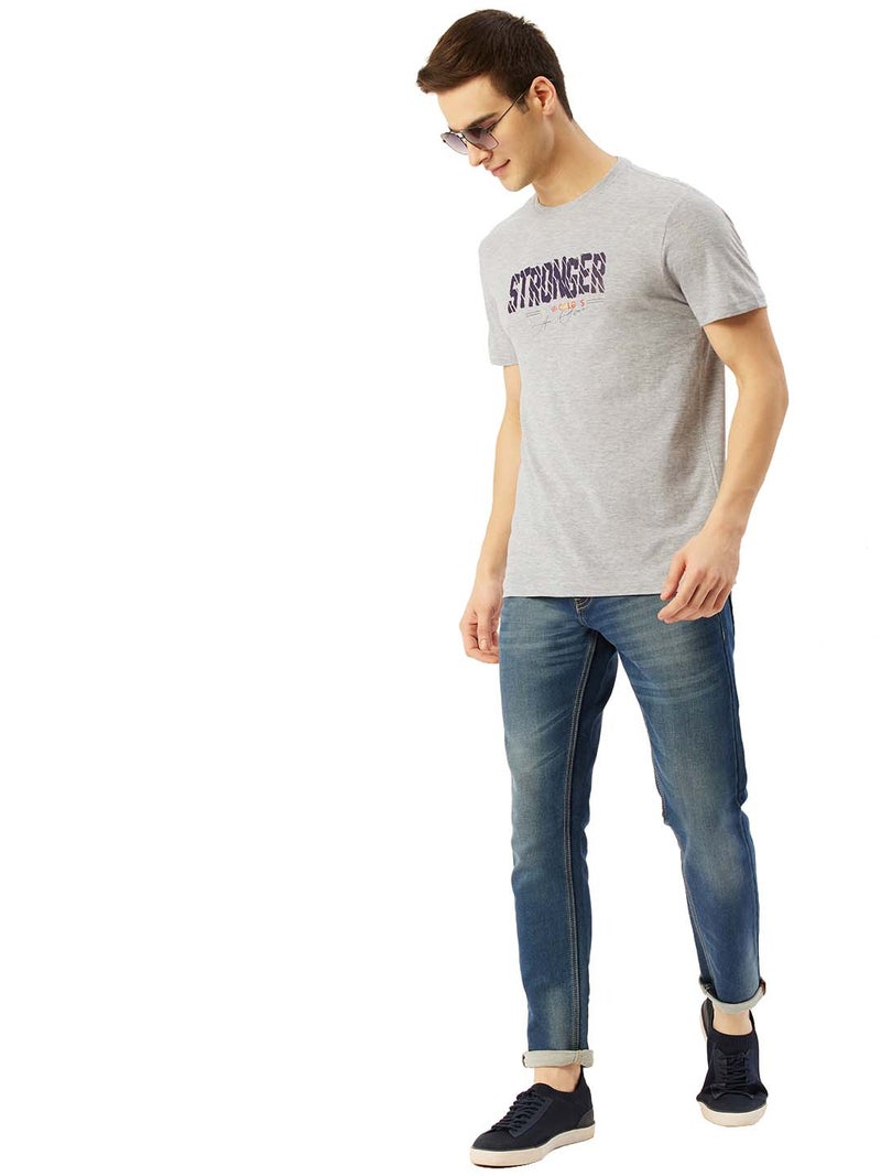 amswan PREMIUM COTTON PRINTED HALF SLEEVE CREW NECK T-SHIRTS - Image 5