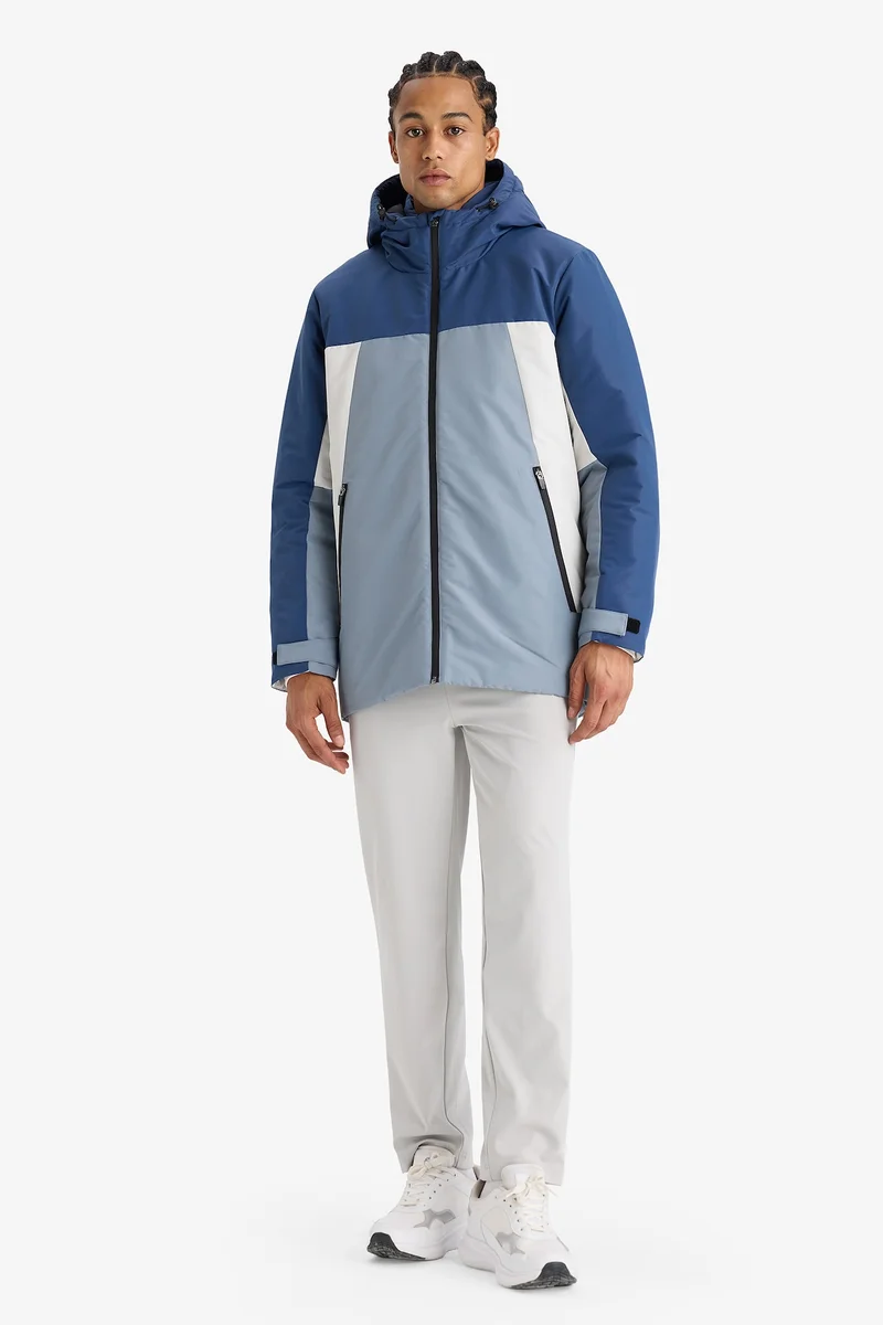 Defacto DeFactoFit Regular Fit Hooded Zippered Waterproof Jacket